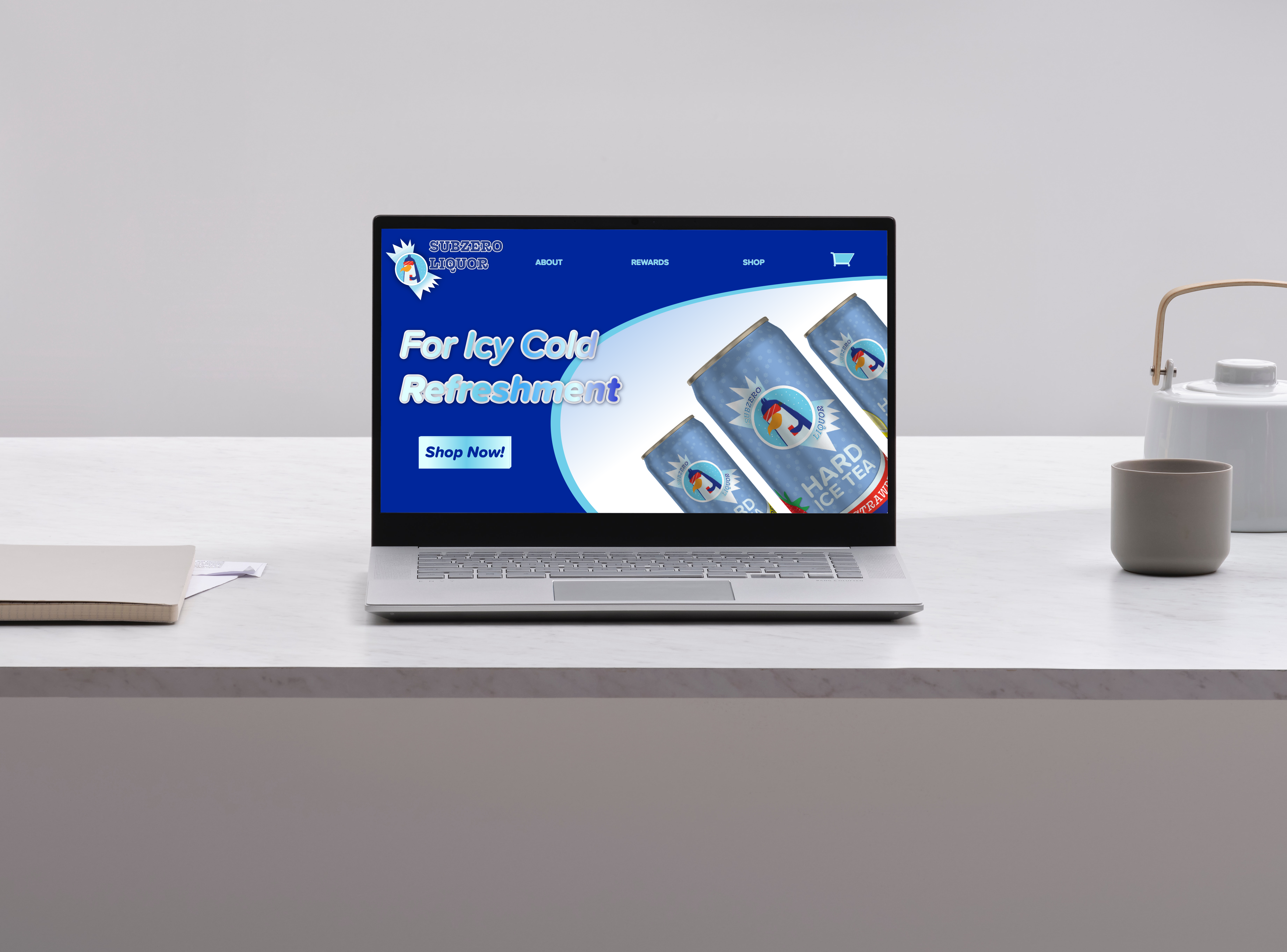 Beverage Landing Page